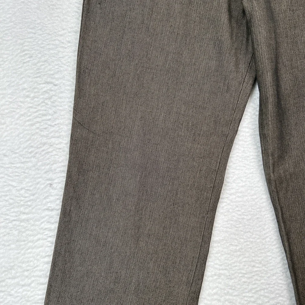 VTG Old Navy Mens Size 34x32 Loose Fit Baggy Y2k‎ Wide Brown Khakis Dark Wash